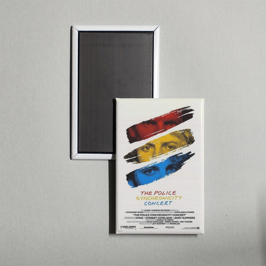 The Police Synchronicity Concert Mini Movie Fridge Magnet