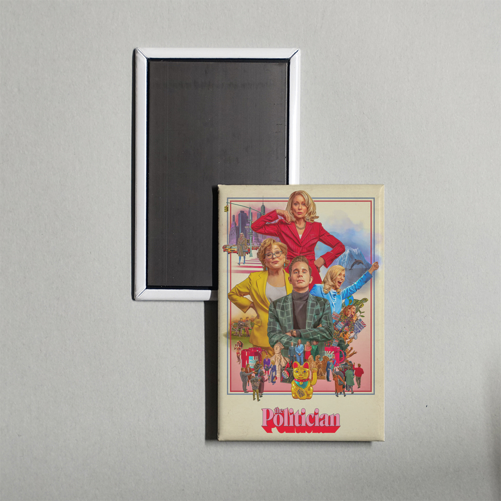The Politician TV Show Fridge Magnet