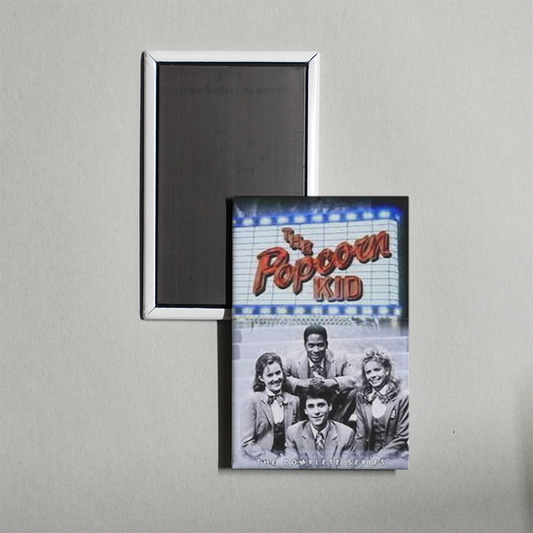 The Popcorn Kid TV Show Fridge Magnet