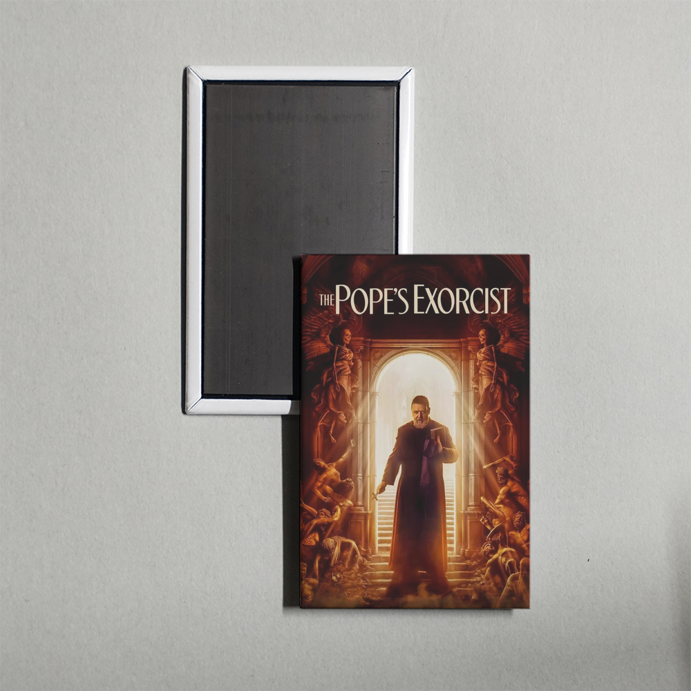 The Pope's Exorcist Mini Movie Fridge Magnet
