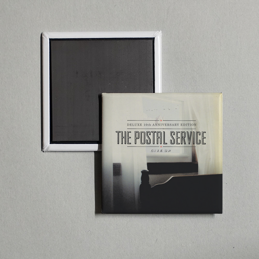 The Postal Service - Give Up (Deluxe 10th Anniversary Edition) Album Cover Fridge Magnet