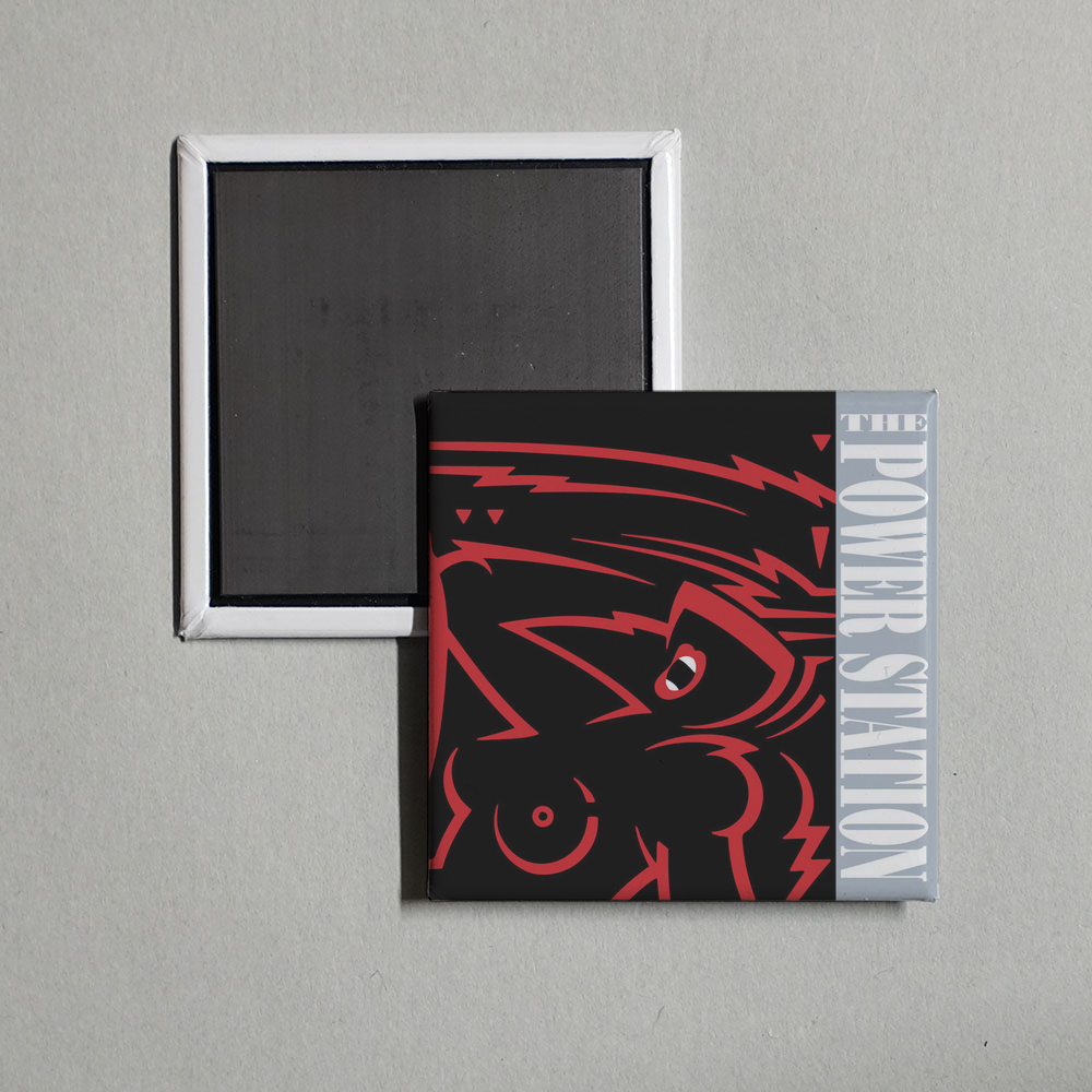 The Power Station - The Power Station Album Cover Fridge Magnet