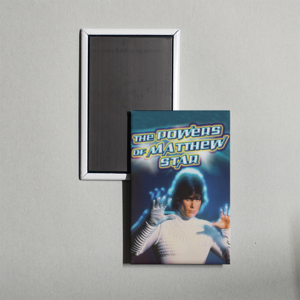 The Powers of Matthew Star TV Show Fridge Magnet