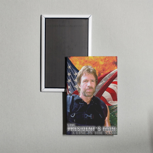 The President's Man A Line in the Sand Mini Movie Fridge Magnet