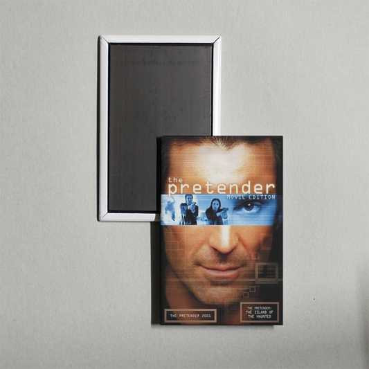 The Pretender Island of the Haunted Mini Movie Fridge Magnet