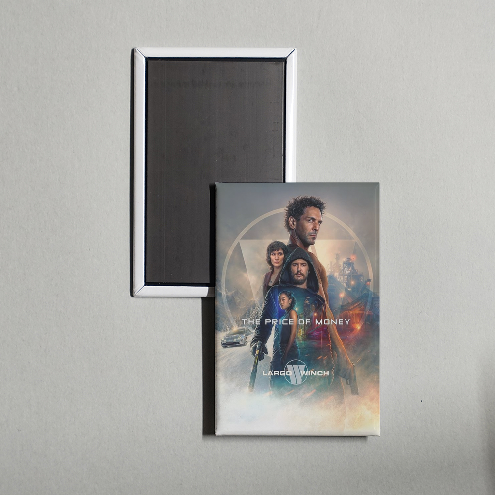 The Price of Money A Largo Winch Adventure Mini Movie Fridge Magnet