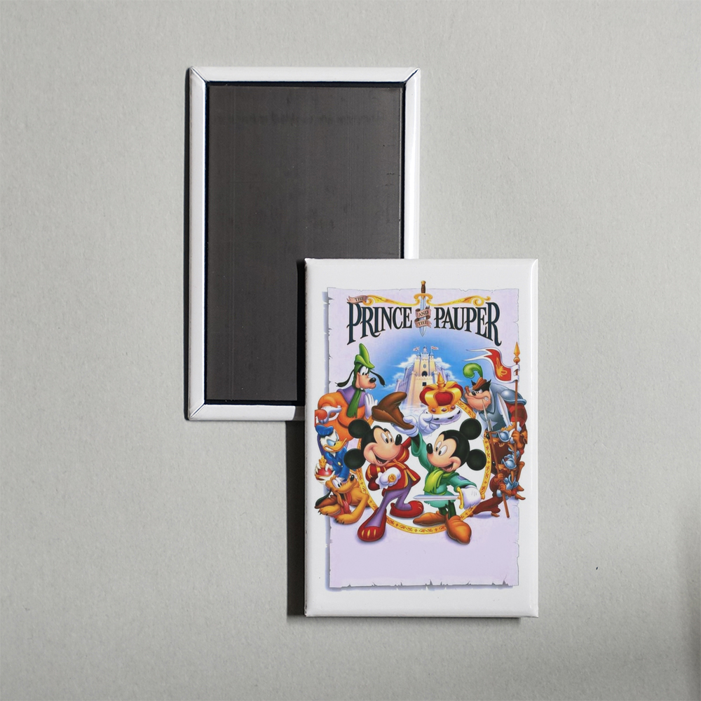 The Prince and the Pauper Mini Movie Fridge Magnet