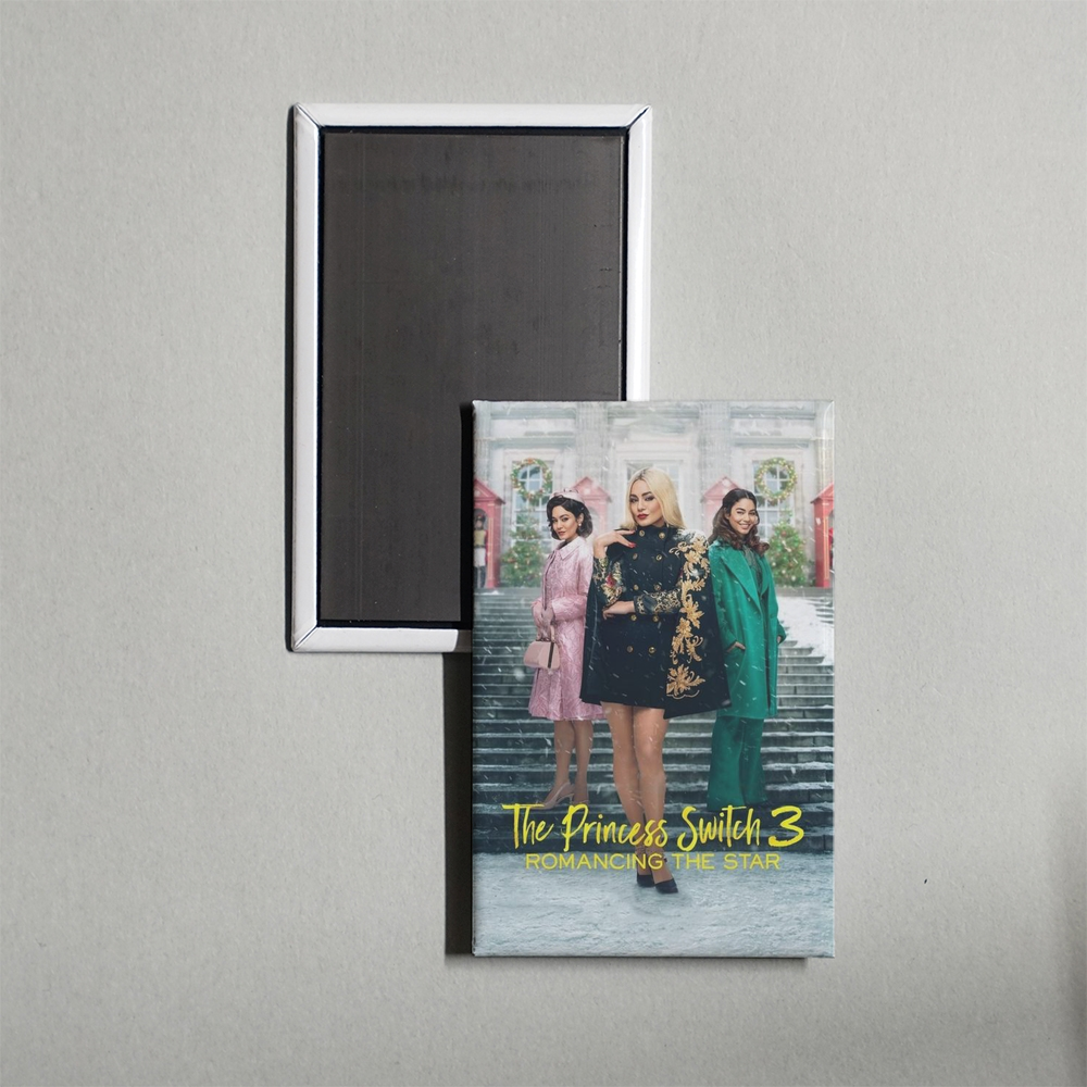 The Princess Switch 3 Romancing the Star Mini Movie Fridge Magnet