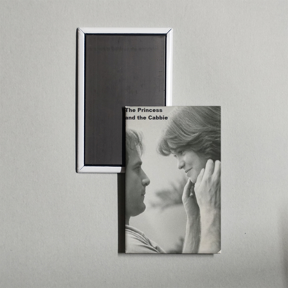The Princess and the Cabbie Mini Movie Fridge Magnet