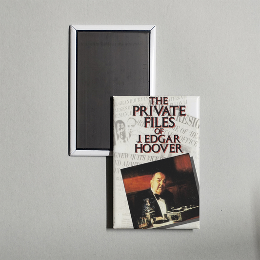 The Private Files of J. Edgar Hoover Mini Movie Fridge Magnet