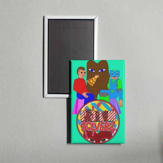 The Problem Solverz TV Show Fridge Magnet
