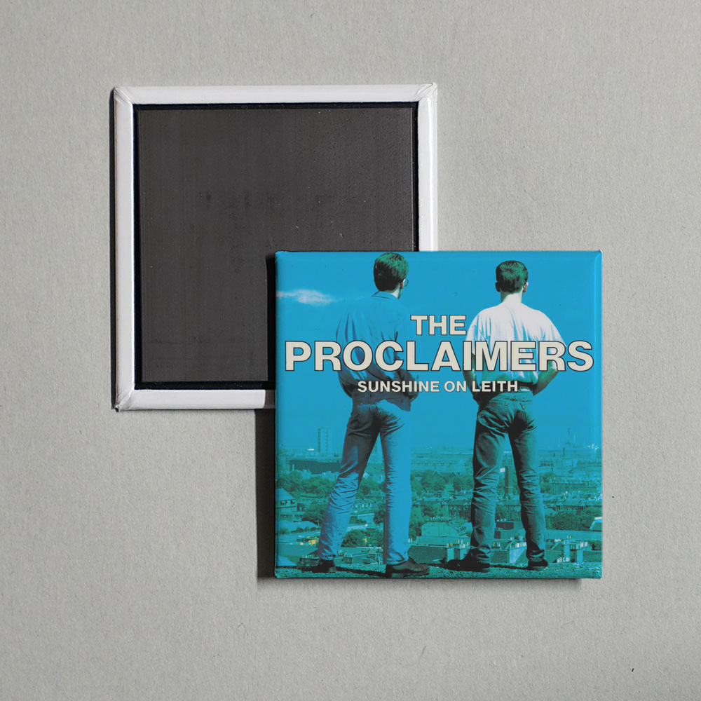 The Proclaimers - Sunshine on Leith Album Cover Fridge Magnet