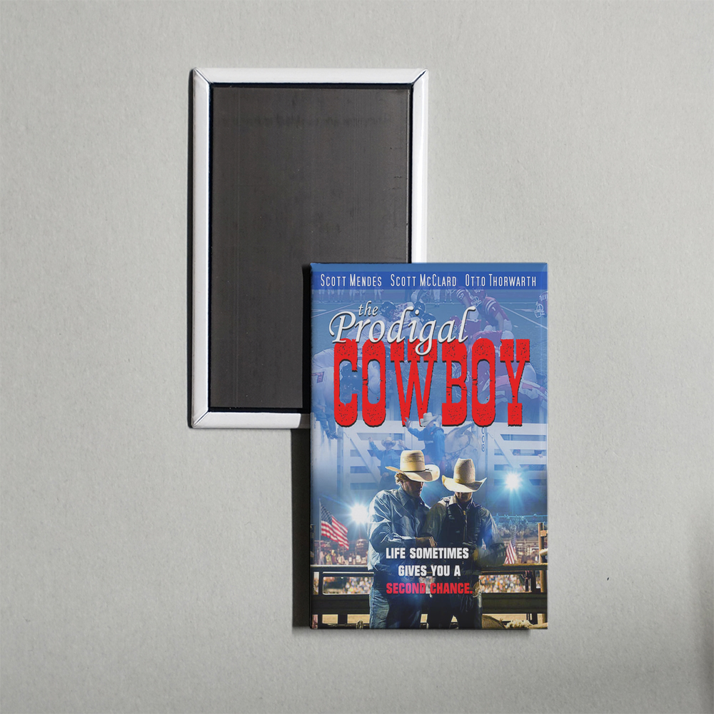 The Prodigal Cowboy Mini Movie Fridge Magnet