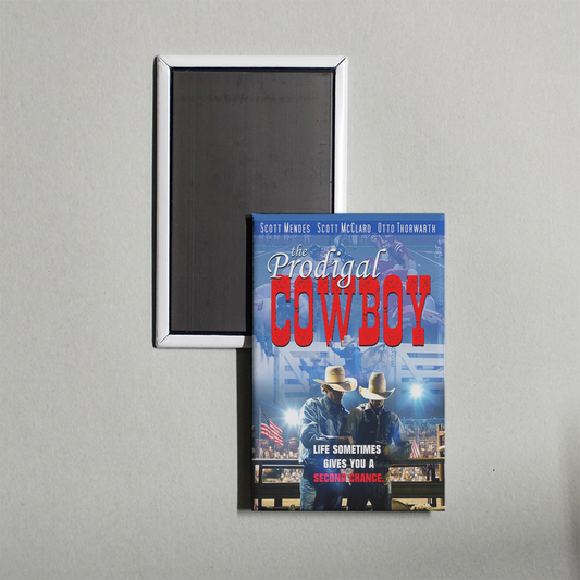 The Prodigal Cowboy Mini Movie Fridge Magnet