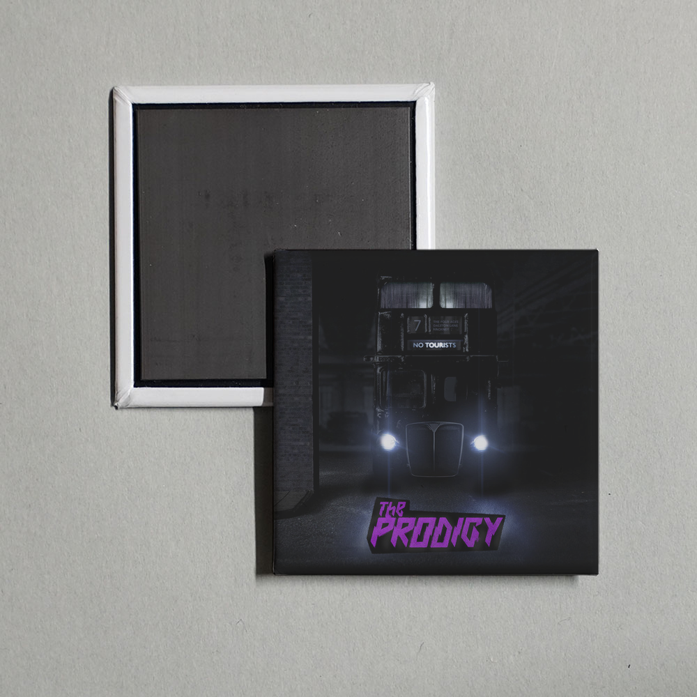 The Prodigy - No Tourists Album Cover Fridge Magnet
