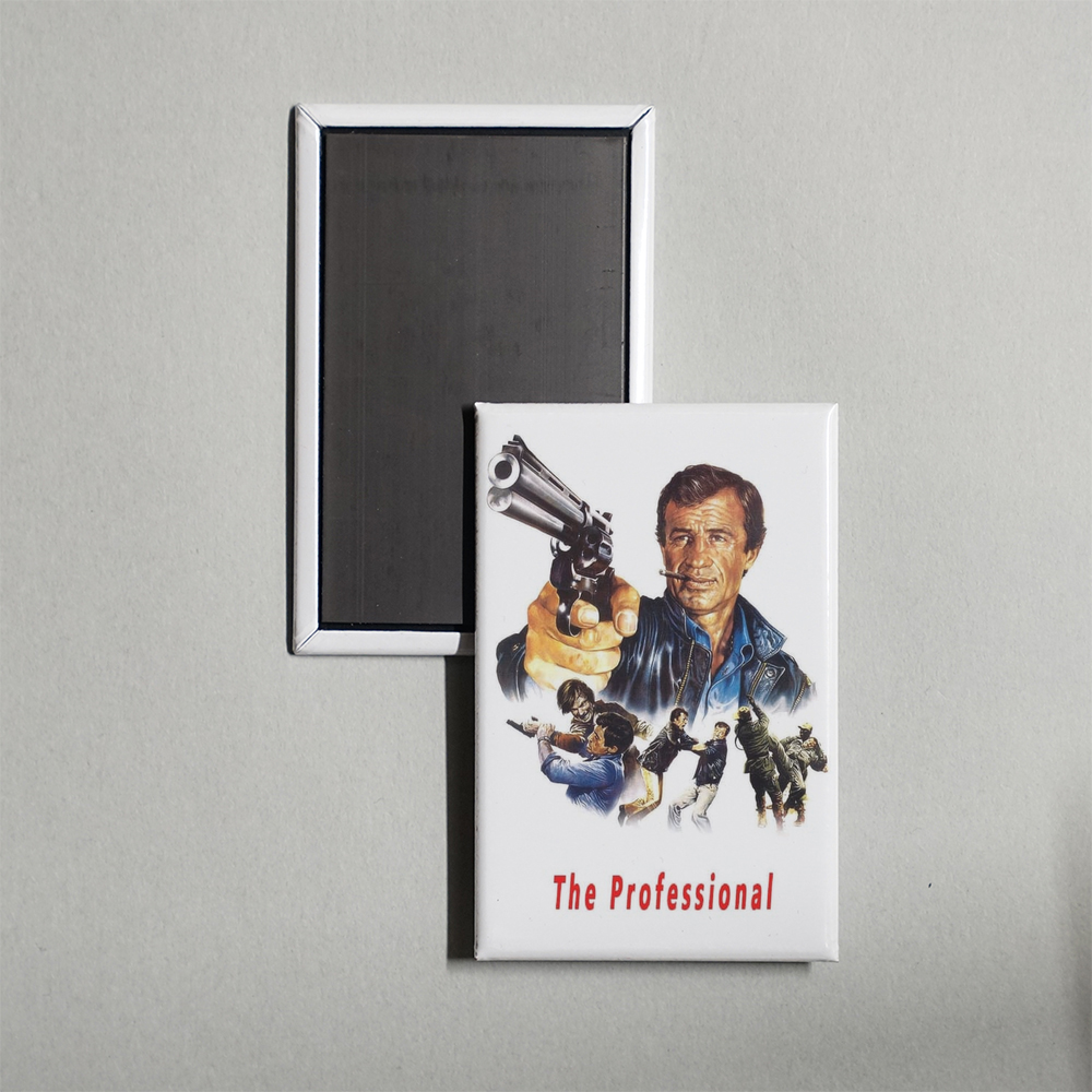 The Professional Mini Movie Fridge Magnet