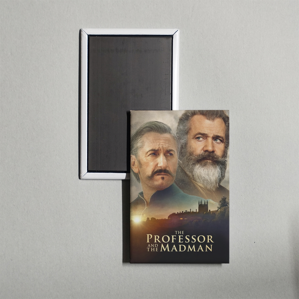 The Professor and the Madman Mini Movie Fridge Magnet