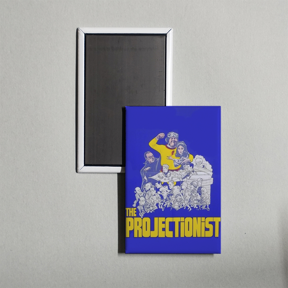 The Projectionist Mini Movie Fridge Magnet