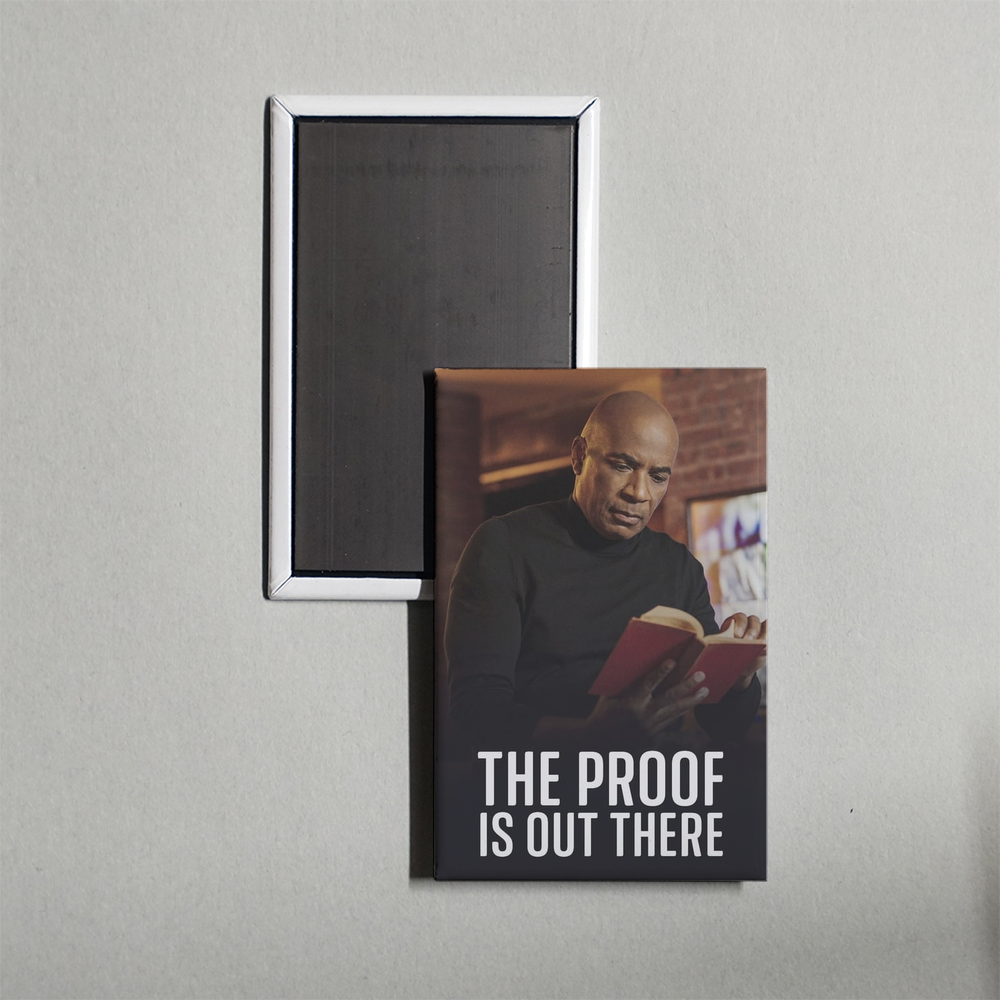 The Proof Is Out There TV Show Fridge Magnet
