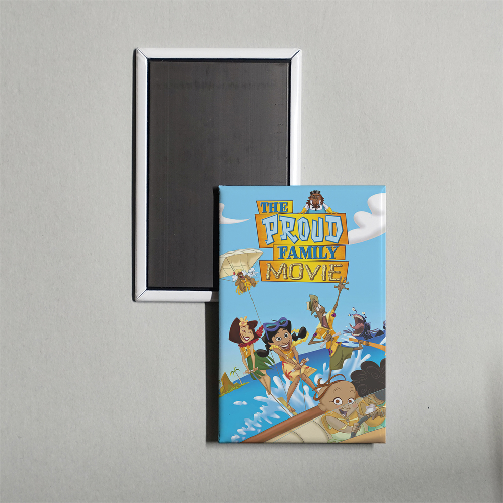 The Proud Family Movie Mini Movie Fridge Magnet