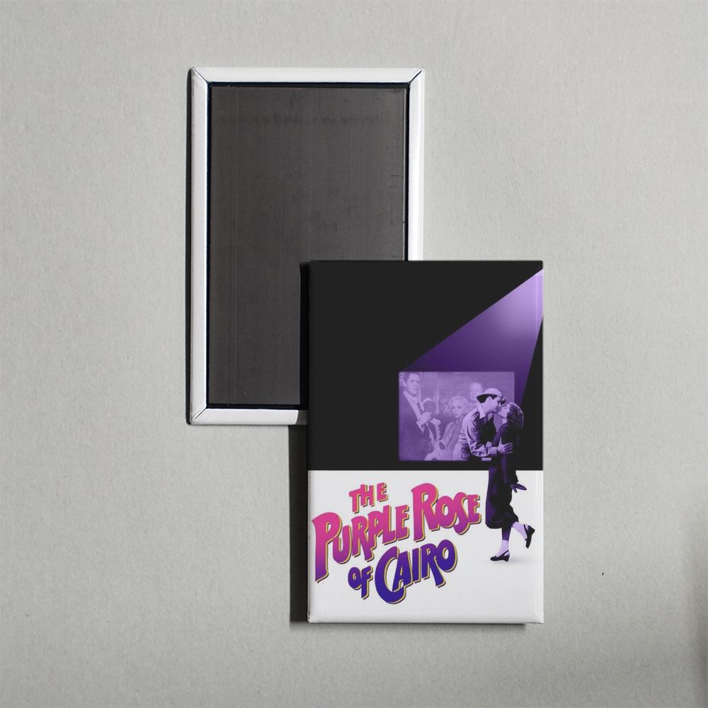 The Purple Rose of Cairo Mini Movie Fridge Magnet