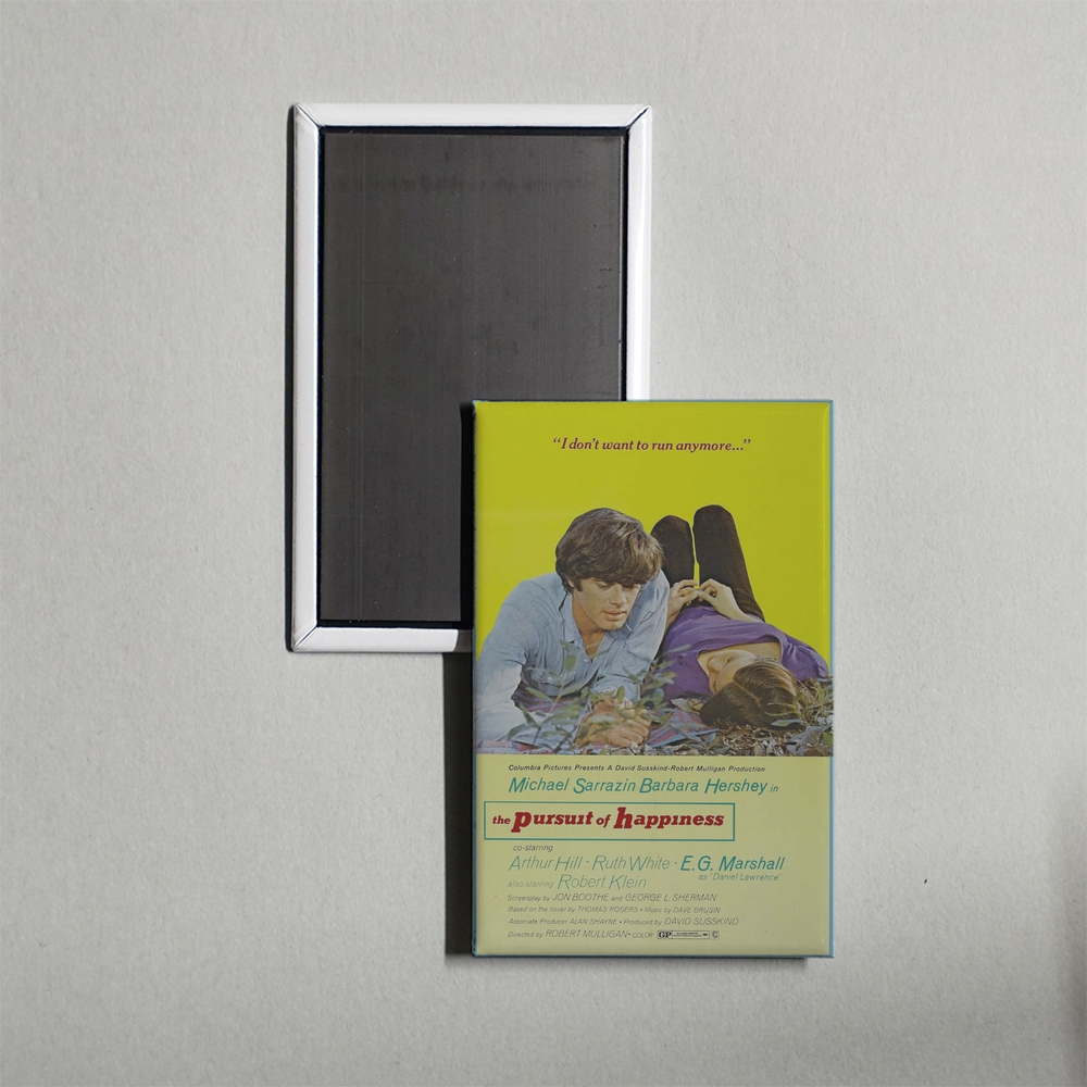 The Pursuit of Happiness Mini Movie Fridge Magnet