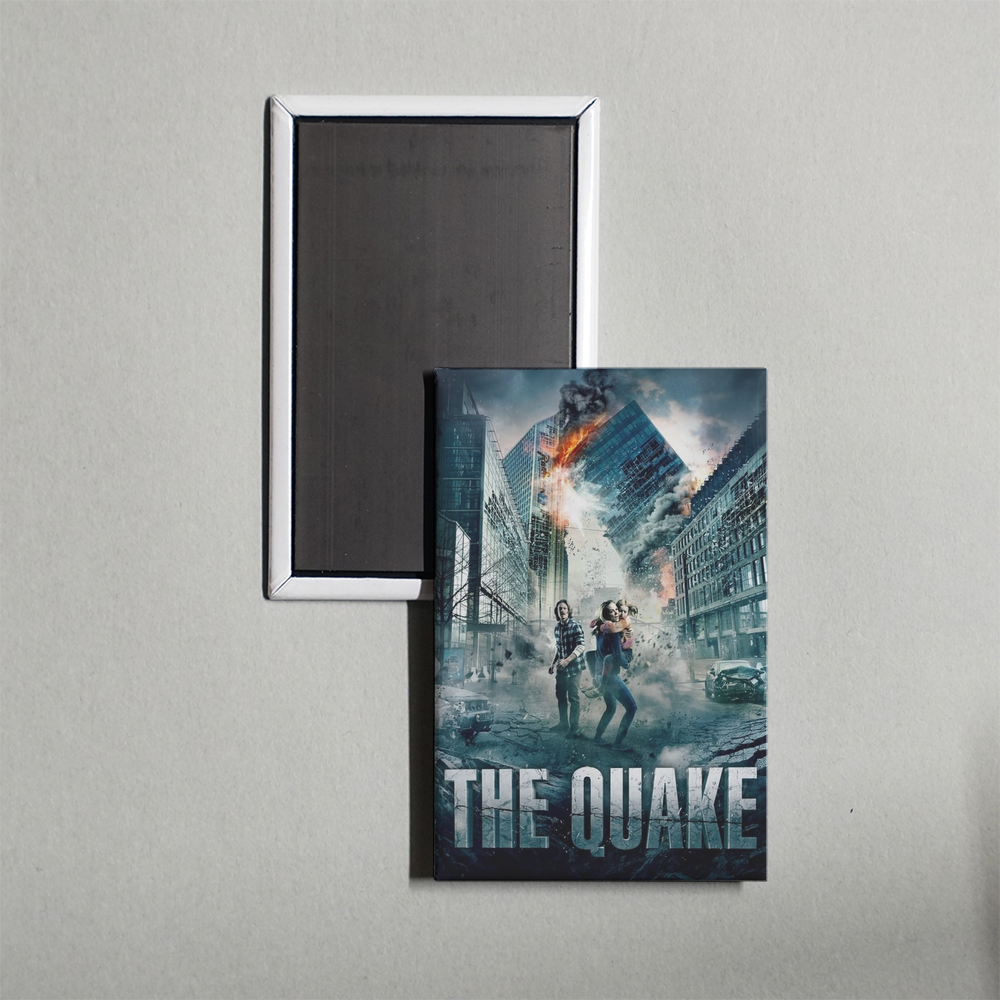 The Quake Mini Movie Fridge Magnet