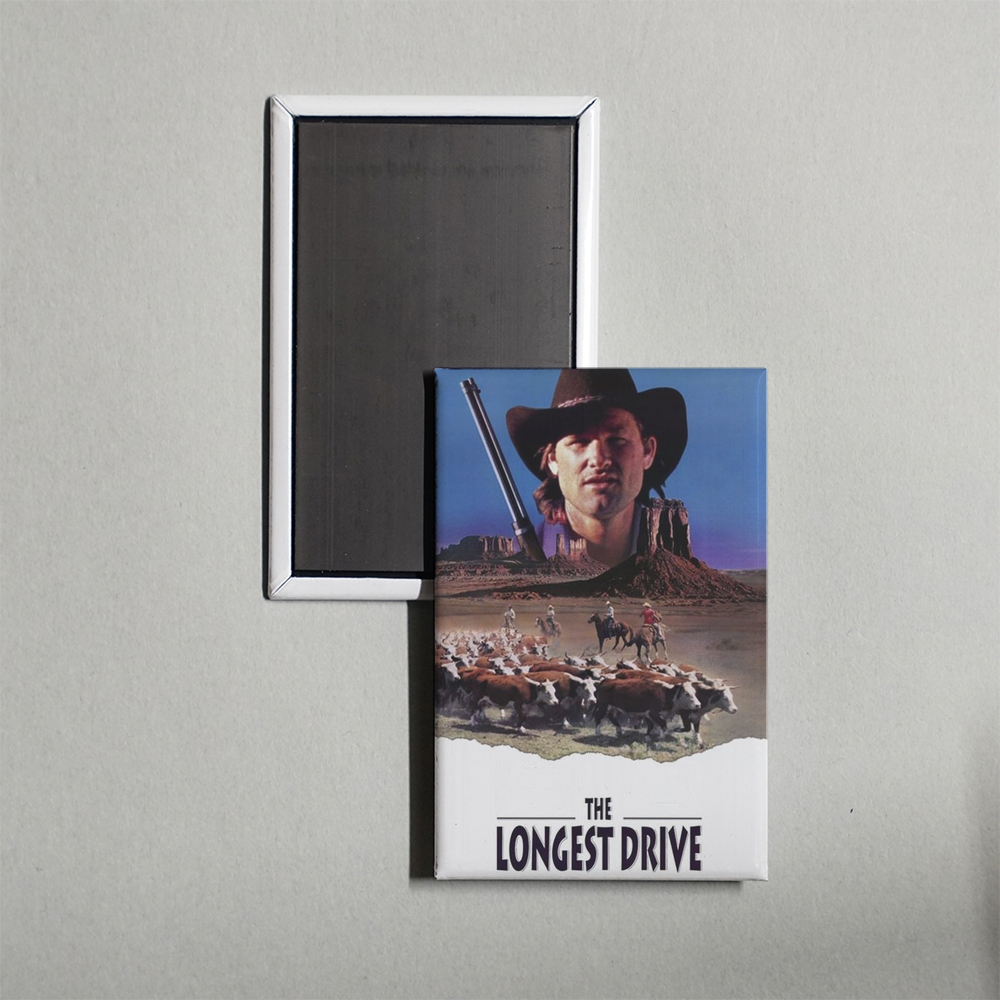 The Quest The Longest Drive Mini Movie Fridge Magnet