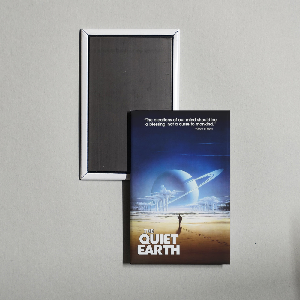 The Quiet Earth Mini Movie Fridge Magnet