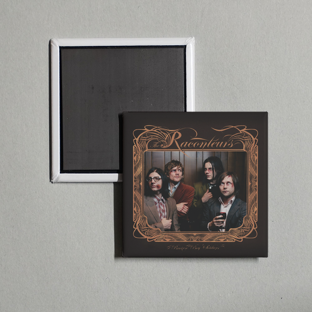 The Raconteurs - Broken Boy Soldiers Album Cover Fridge Magnet