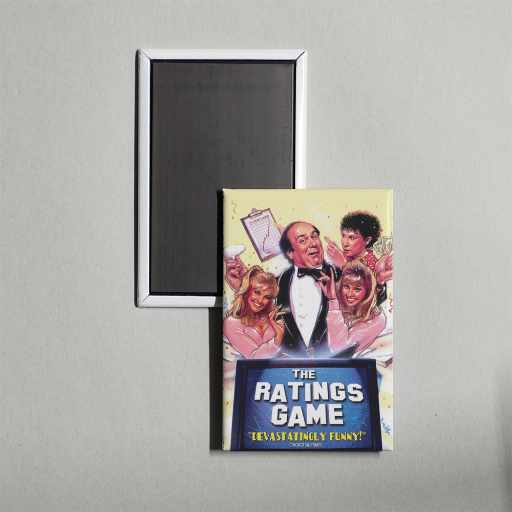 The Ratings Game Mini Movie Fridge Magnet