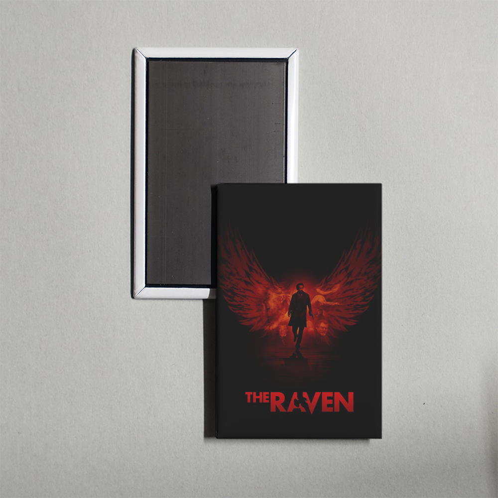The Raven Mini Movie Fridge Magnet