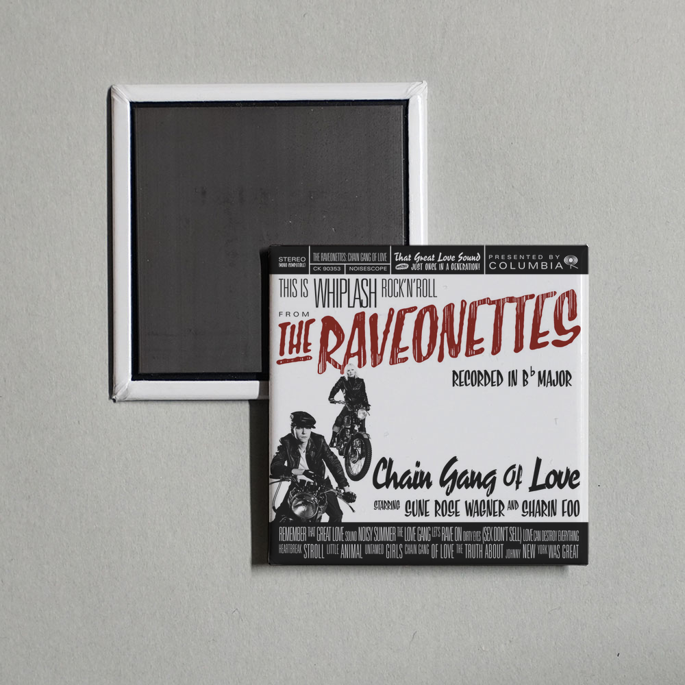 The Raveonettes - Chain Gang Of Love Album Cover Fridge Magnet