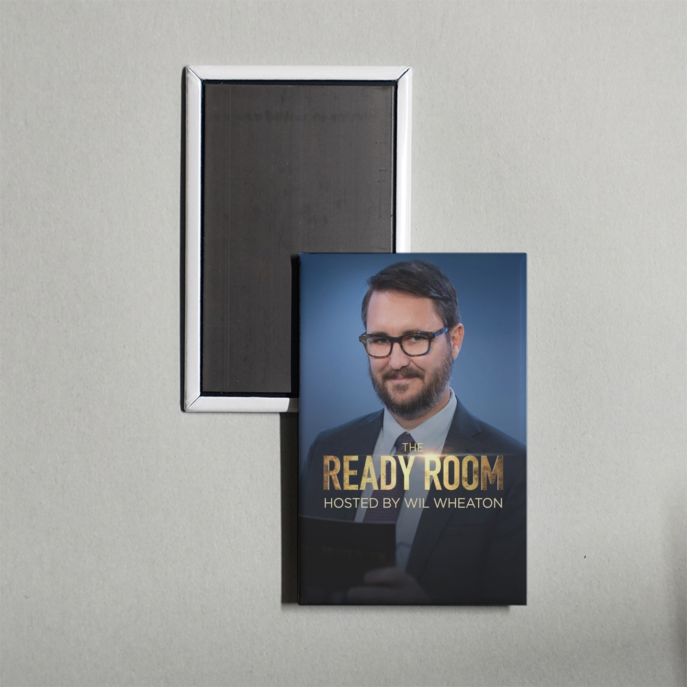 The Ready Room TV Show Fridge Magnet