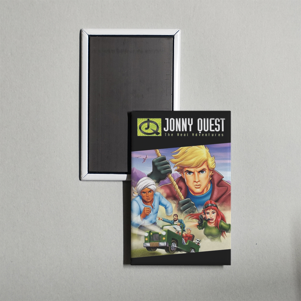The Real Adventures of Jonny Quest TV Show Fridge Magnet