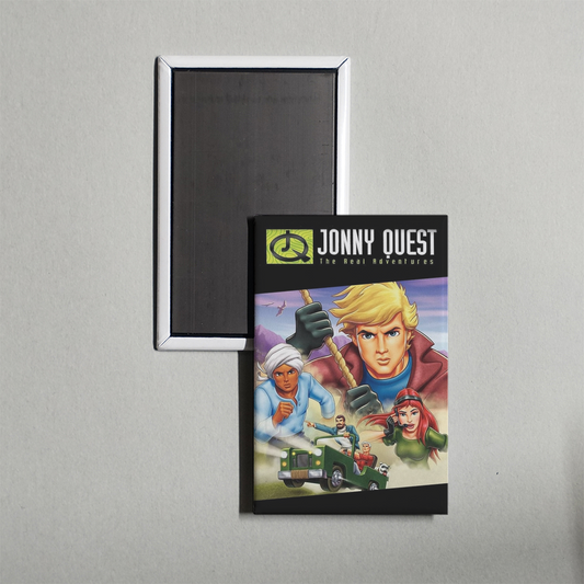 The Real Adventures of Jonny Quest TV Show Fridge Magnet