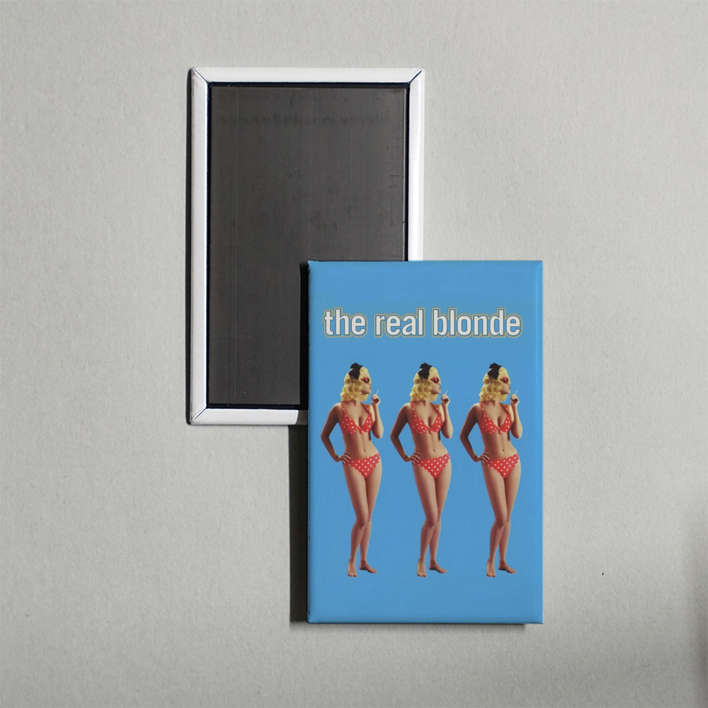 The Real Blonde Mini Movie Fridge Magnet