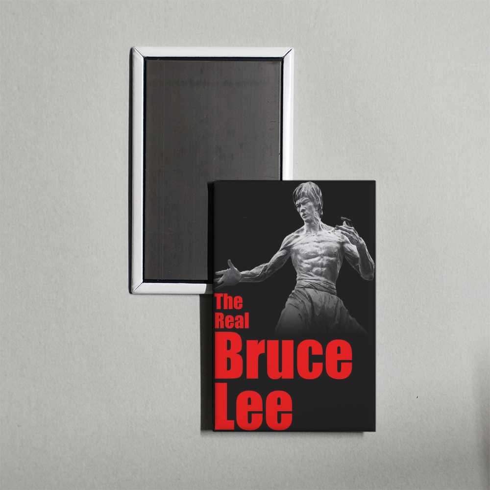The Real Bruce Lee Mini Movie Fridge Magnet