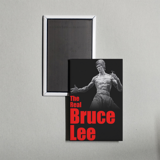The Real Bruce Lee Mini Movie Fridge Magnet