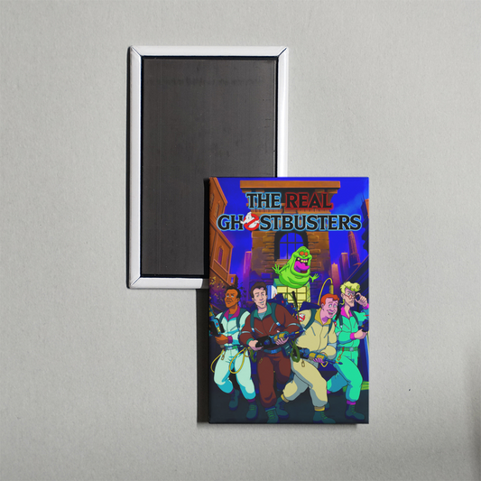 The Real Ghostbusters TV Show Fridge Magnet