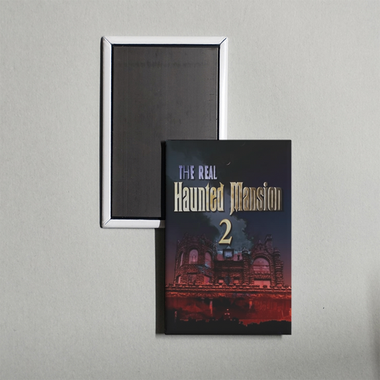 The Real Haunted Mansion 2 Mini Movie Fridge Magnet