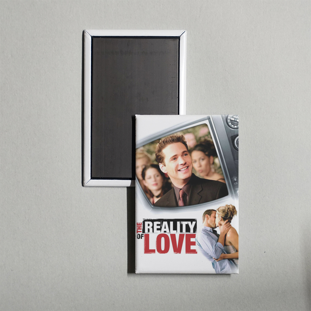 The Reality of Love Mini Movie Fridge Magnet