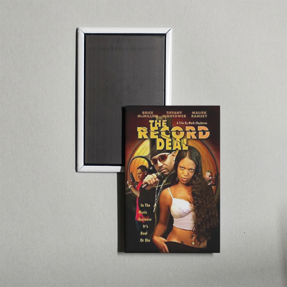 The Record Deal Mini Movie Fridge Magnet