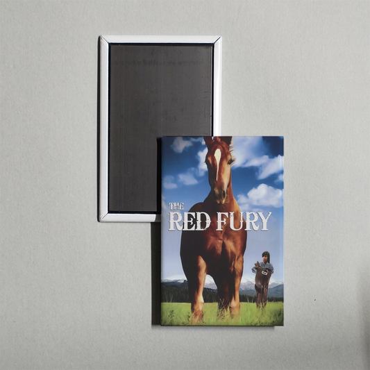 The Red Fury Mini Movie Fridge Magnet