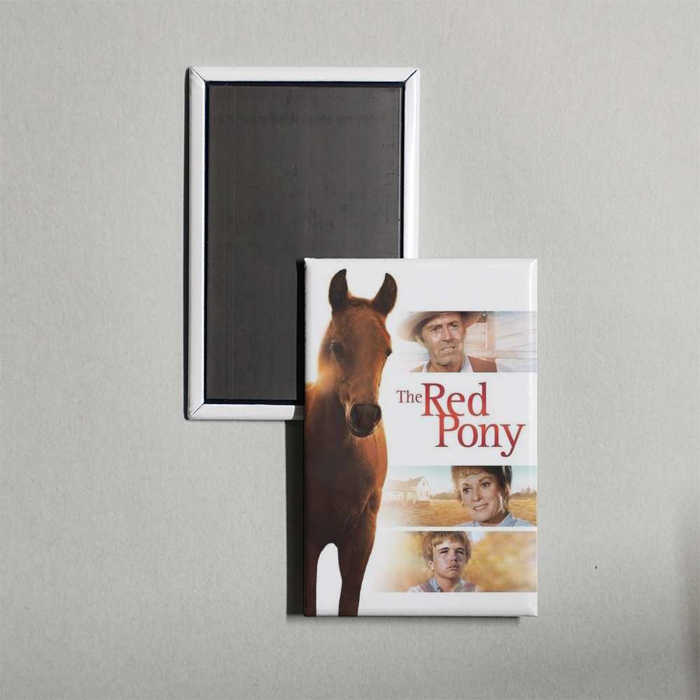 The Red Pony Mini Movie Fridge Magnet