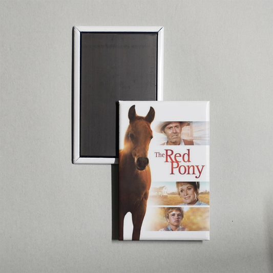 The Red Pony Mini Movie Fridge Magnet