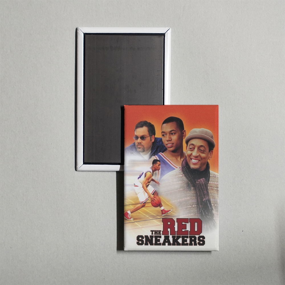 The Red Sneakers Mini Movie Fridge Magnet