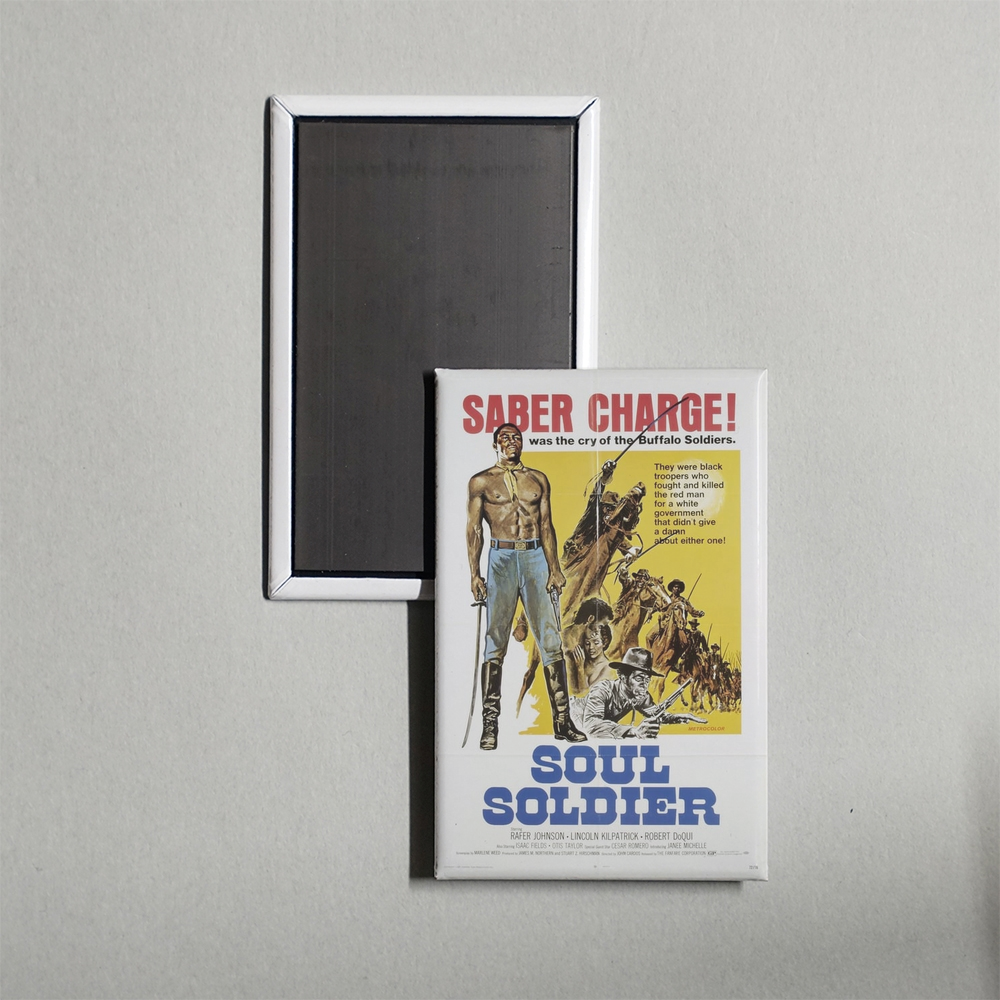 The Red, White, and Black Mini Movie Fridge Magnet