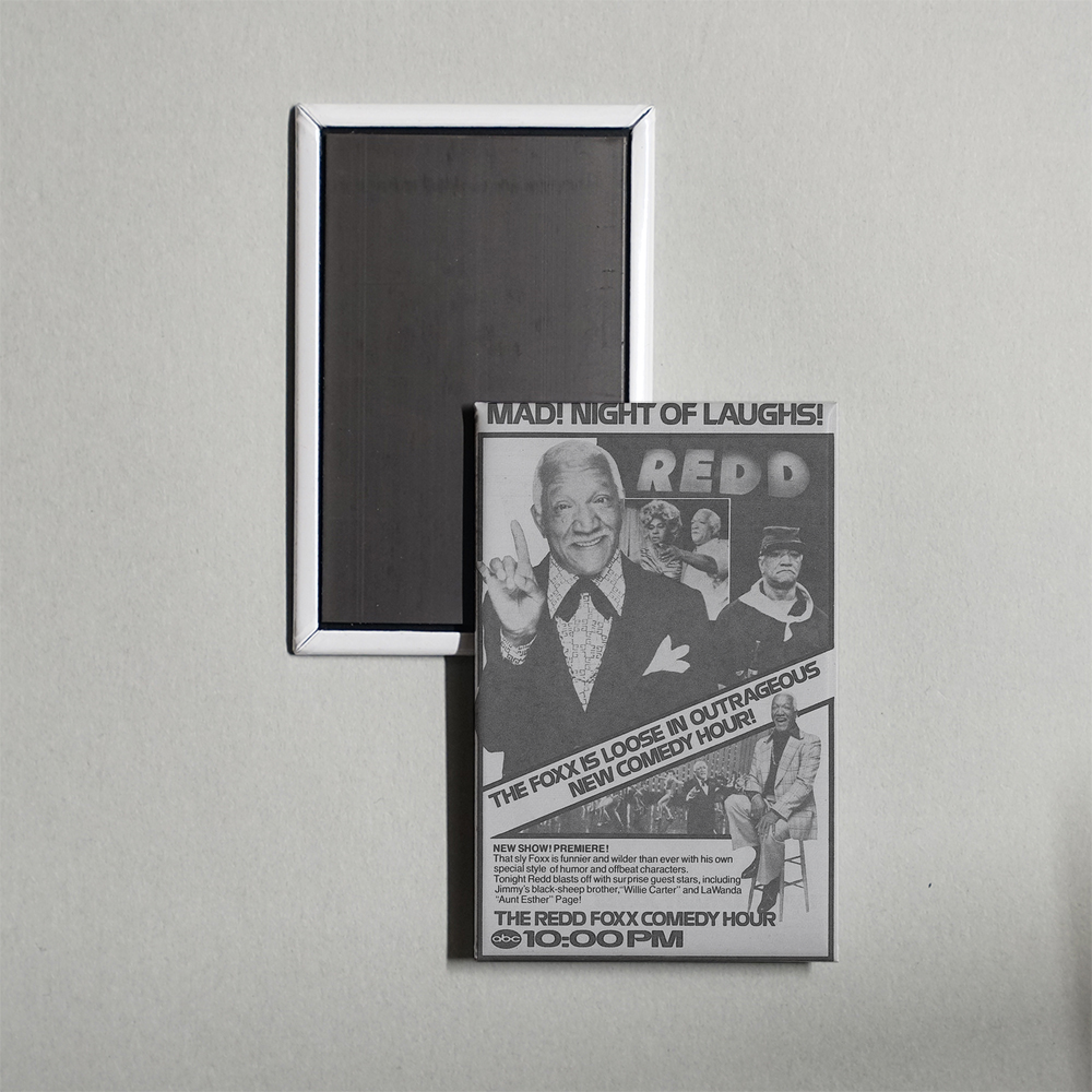 The Redd Foxx Comedy Hour TV Show Fridge Magnet