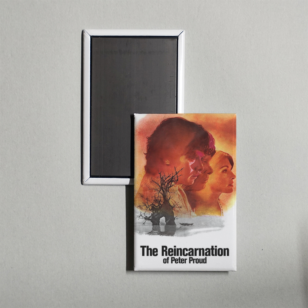 The Reincarnation of Peter Proud Mini Movie Fridge Magnet